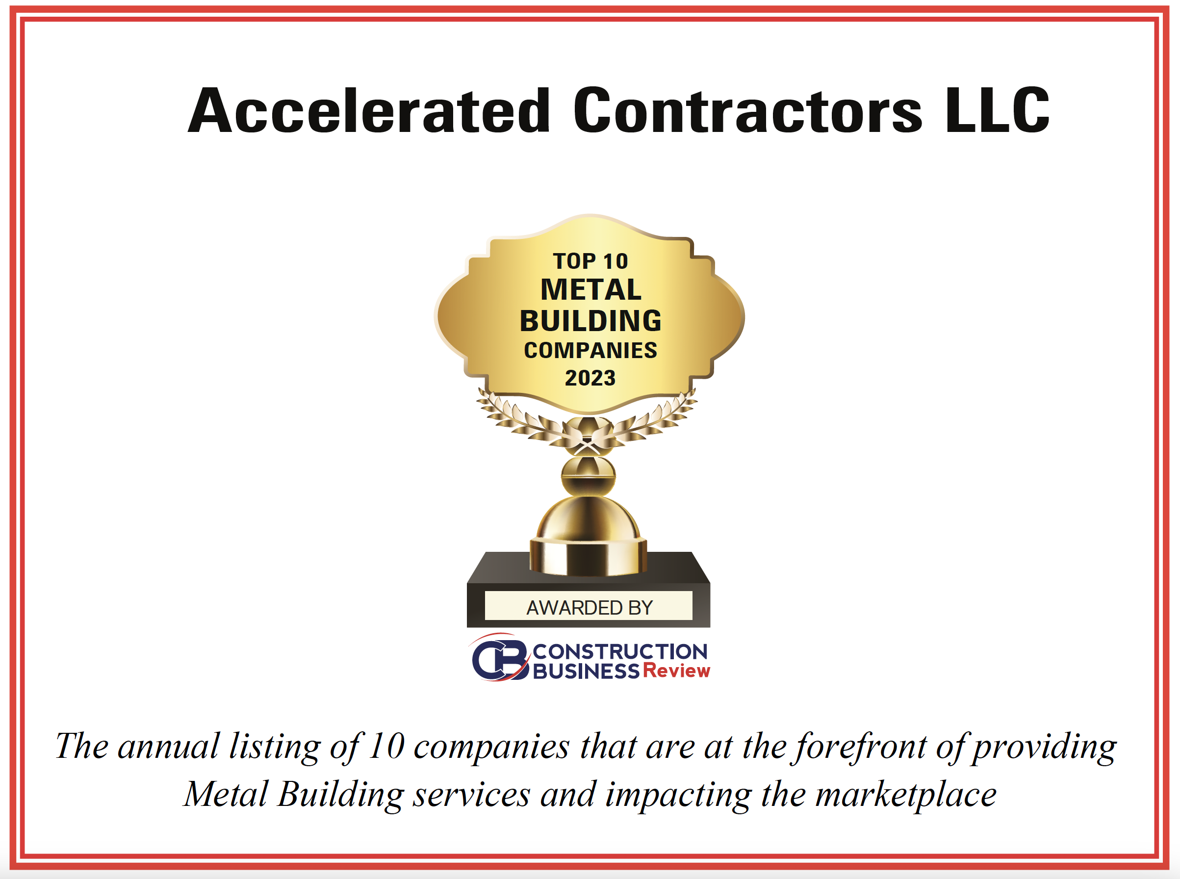 Top 10 Metal Buildings Contractor